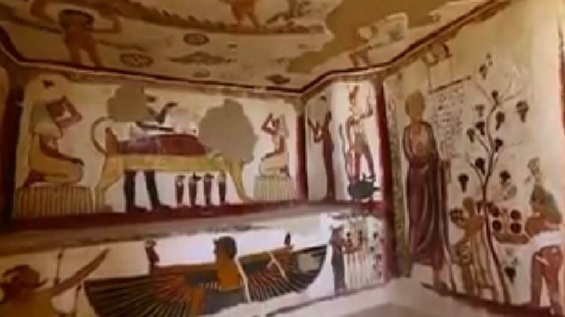 مقابر المزوقة بالوادي