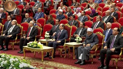 الرئيس السيسي يشهد الاحتفال بذكرى المولد النبوي الشريف