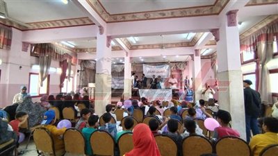 توزيع 170 شنطة ضمن فاعلية 