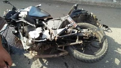 مصرع شخص في حادث تصادم دراجة بكراكة في شبين القناطر