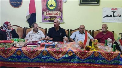 نادى السعادة وجمعية أحباء مصر يكرمان 4 من أبطال أكتوبر 