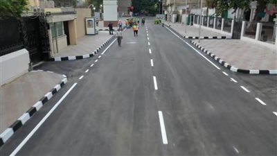 بالفيديو.. إعادة الشيء لأصله بالشوارع المحيطة بمحطة مترو 