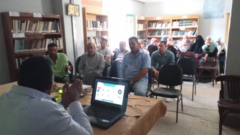 جانب من التدريب