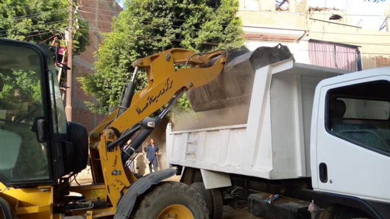 رفع 325طن قمامة خلال