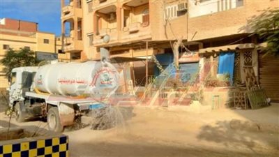 حملة نظافة مكبرة وإزالة الإعلانات بكفر الشيخ