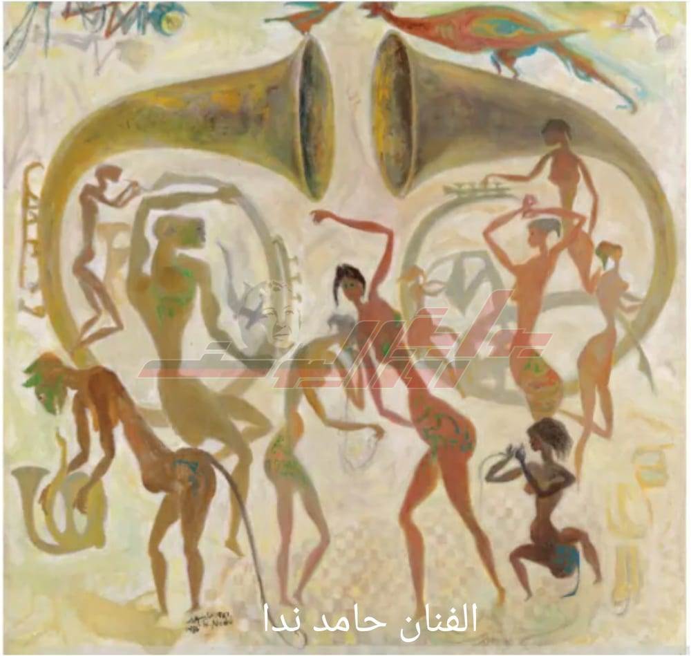 بوابة روز اليوسف  طرح لوحات مصرية لتشكيليين فىي مزاد كريستز بلندن