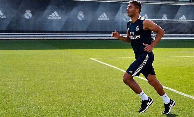 البرازيلي كاسيميرو يعود لتدريبات ريال مدريد
