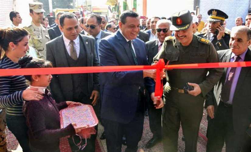 محافظ البحيرة يفتتح معرض السلع الغذائية بالمدرسة الثانوية الزراعية بدمنهور