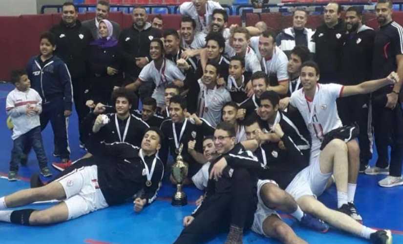 "يد الزمالك" بطلًا لكأس مصر مواليد 2003