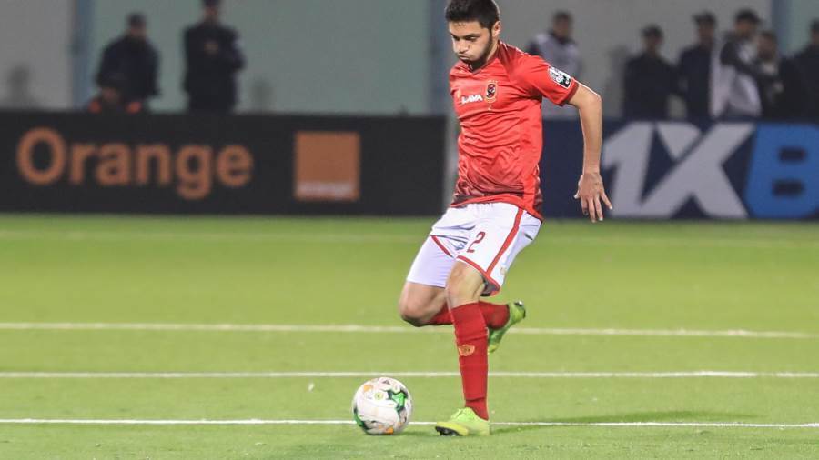 كريم نيدفيد في إحدى مباريات الأهلي