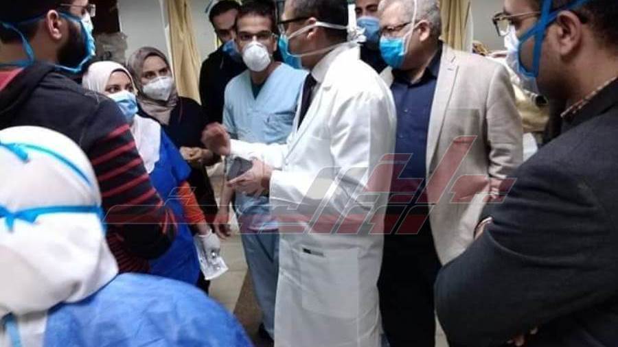 إجراءات وقائية بمستشفيات جامعة المنوفية