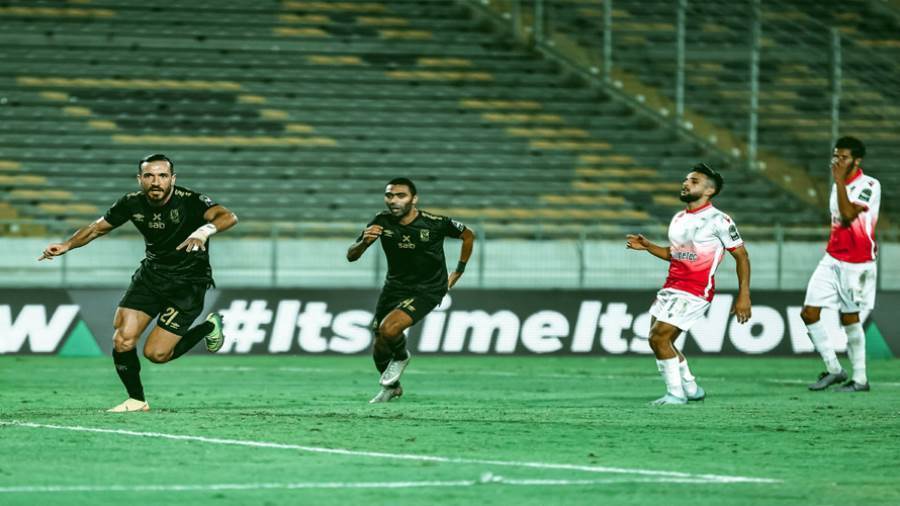 الأهلي والوداد مباراة ذهاب نصف النهائي