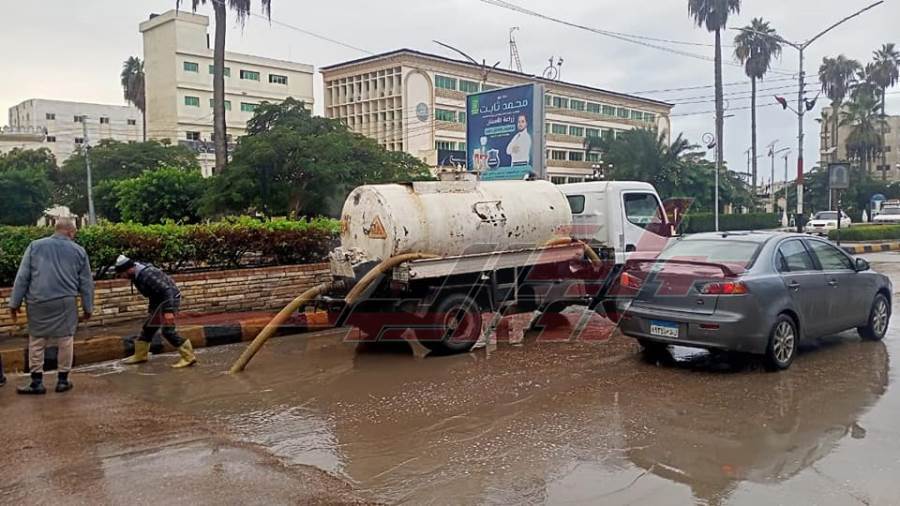 رفع مياه الأمطار