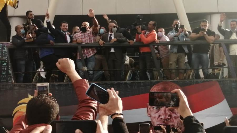 مراسم استقبال والاحتفال بالبيج رامي
