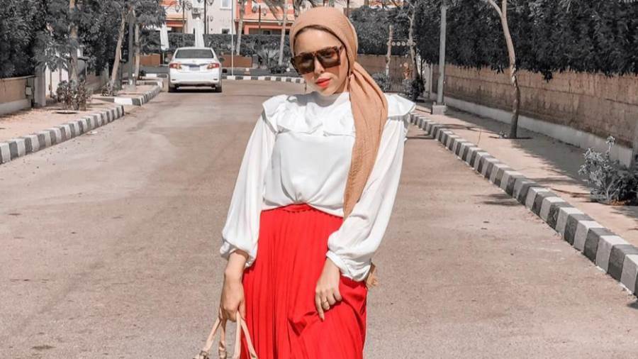 مدونة الموضة مي بسيوني