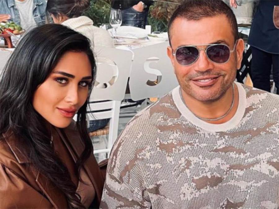 إنجي كیوان مع عمرو دیاب