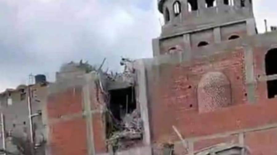 انهيار المئذنة