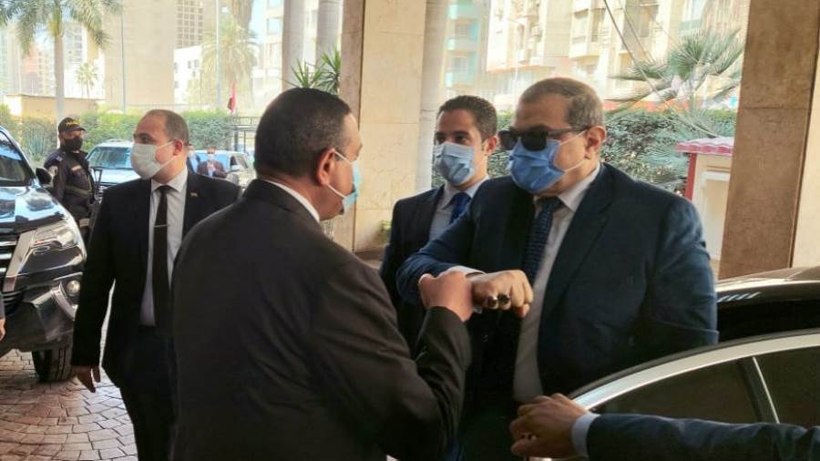محافظ البحيرة يستقبل وزير القوى العاملة