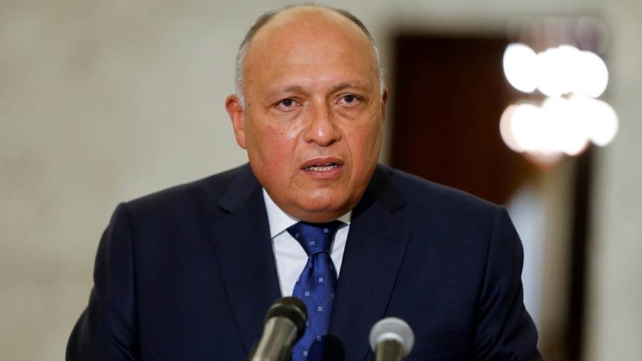 سامح شكري وزير الخارجية