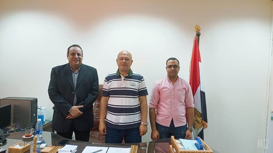 اجتماع نائب رئيس الجامعة ومنسق عام الوحدة