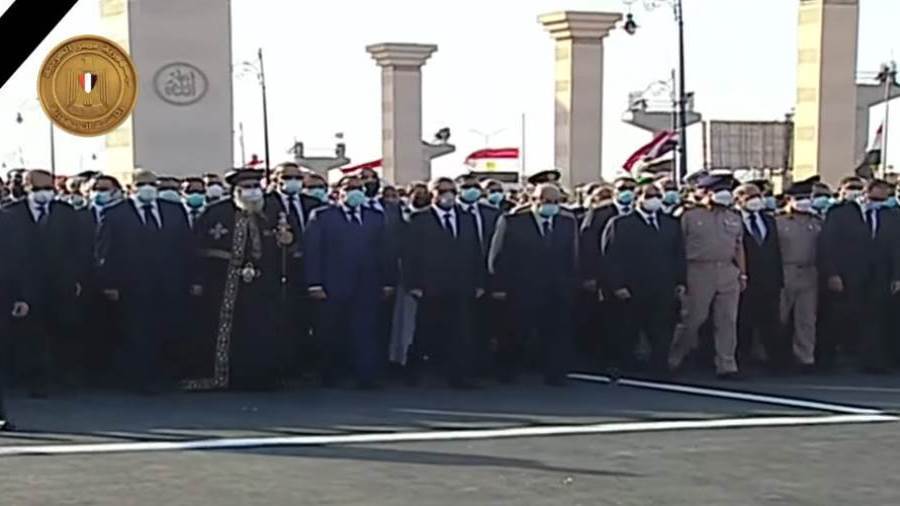 جنازة المشير الراحل محمد حسين طنطاوى