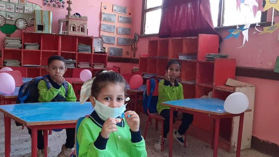 مدارس الوادي الجديد تستقبل الطلاب مع اتخاذ كافة الإجراءات الاحترازية