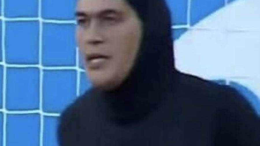 حارسة مرمى منتخب إيران للسيدات