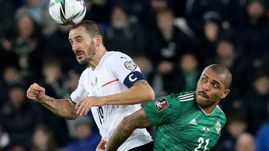 ايرلندا اطاحت بأمال إيطاليا فى التأهل المبكر لكأس العالم