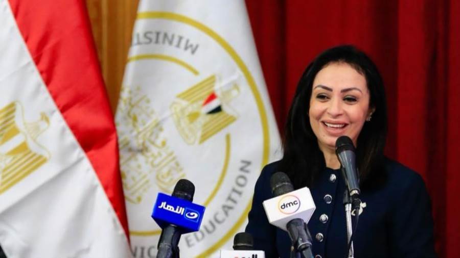 دكتورة مايا مرسي خلال كلمتها في الحفل