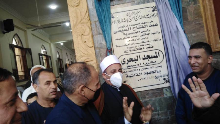 افتتاح 3 مساجد جديدة بتكلفة 5 مليون و 500 ألف جنيه بالبحيرة