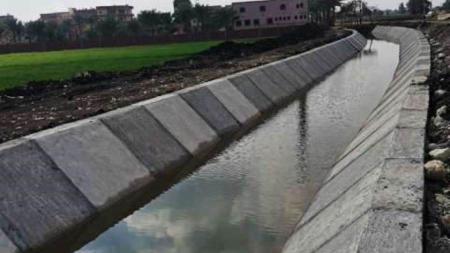 ترعة جنابية ميت أبو علي