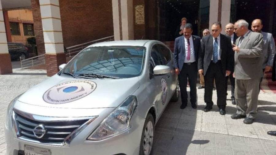 سيارة الضبطية القضائية لجهاز حماية المستهلك
