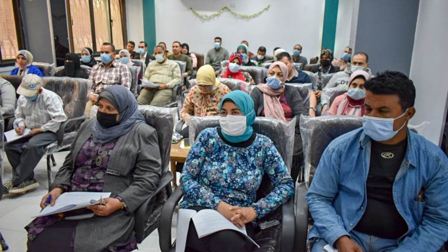 جانب من اجتماع وكيل صحة الشرقية