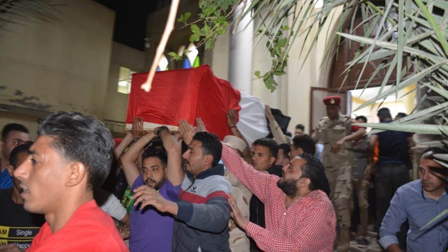جنازة الشهيد