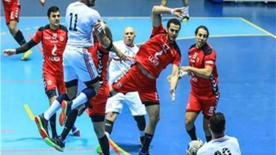 يد الأهلي ضد الزمالك دوري محترفيين اليد