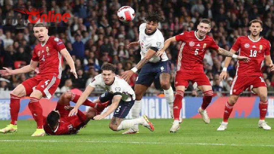 منتخب المجر أمام المنتخب الانجليزي