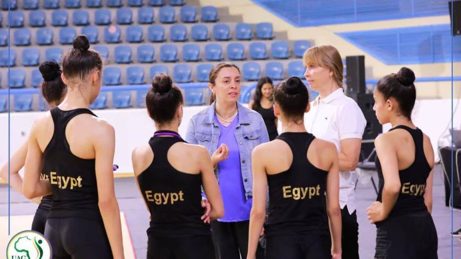 الجمباز الايقاعي جاهز لبطولة افريقيا للناشئين والكبار