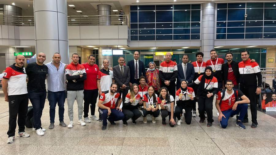 بعثة المنتخب الوطنى للسلاح