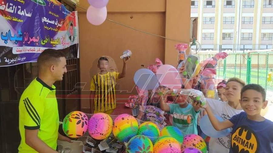 احتفالات مراكز شباب المنيا بالعيد