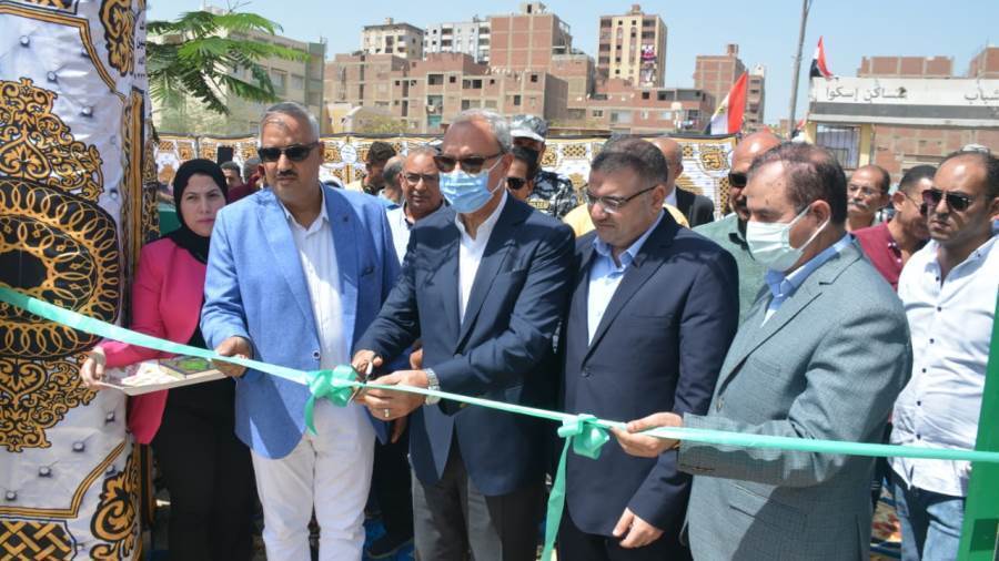 جانب من افتتاح المشروعات