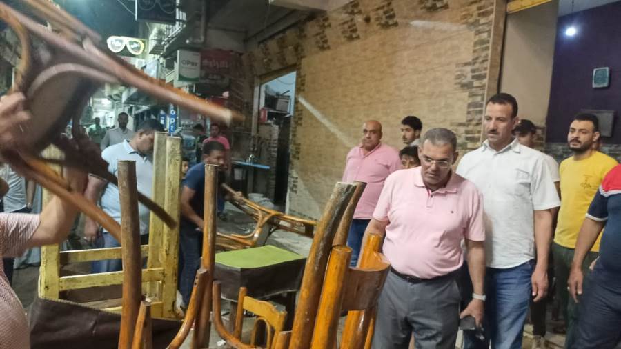 إزالة الإشغالات والتعديات بمحافظة الإسكندرية