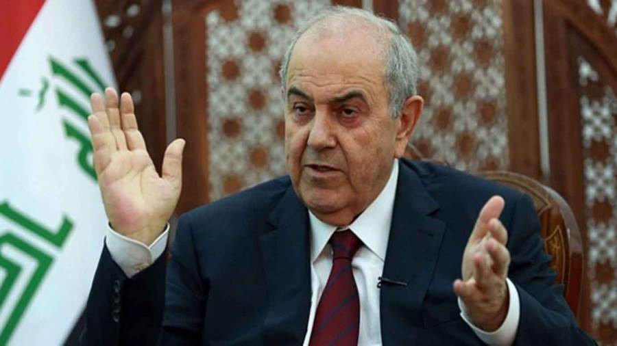 إياد علاوي رئيس ائتلاف الوطنية العراقي