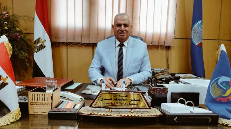 المهندس بدر محمد بدر وكيل وزارة الزراعة بالبحيرة