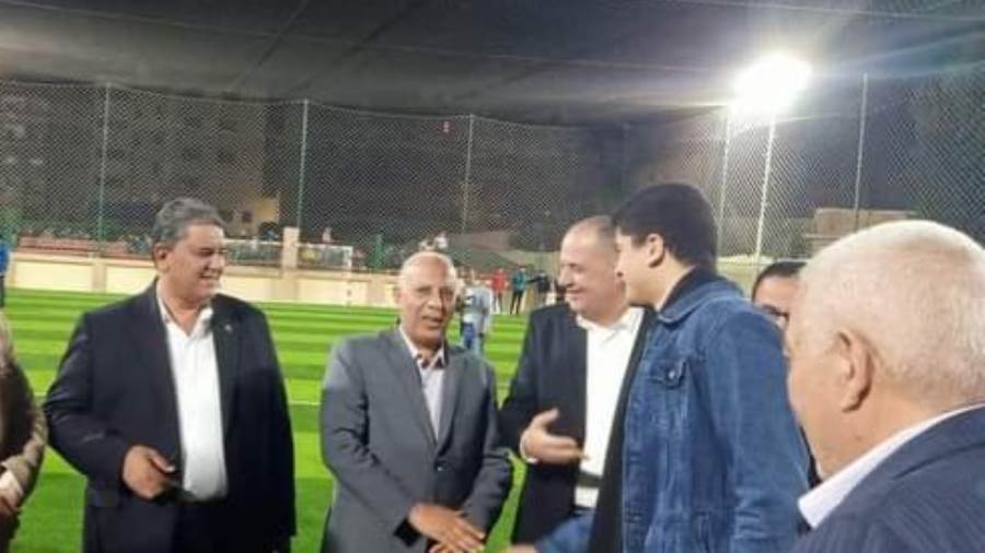 افتتاح الدورة الرمضانية خماسي قدم بملعب مركز شباب المحمودية بالبحيرة