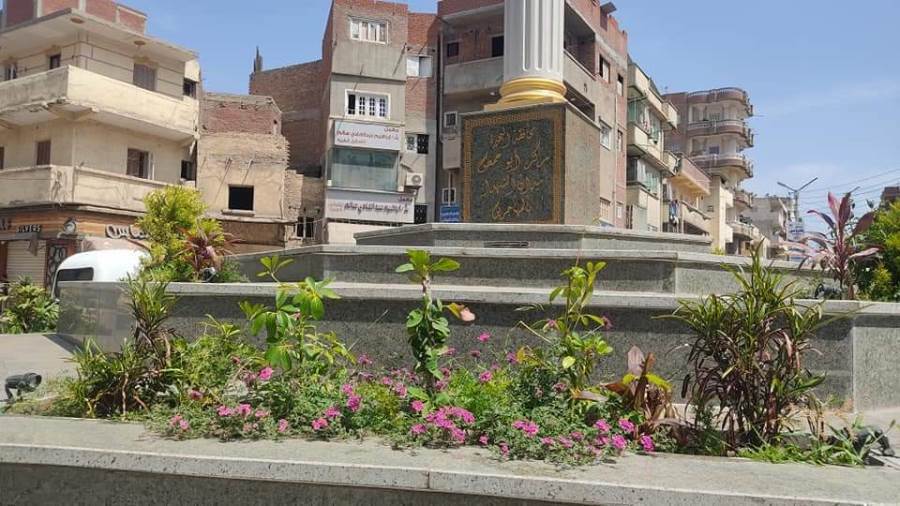 زراعة 23 ألف شجرة بشوارع وميادين أبو حمص