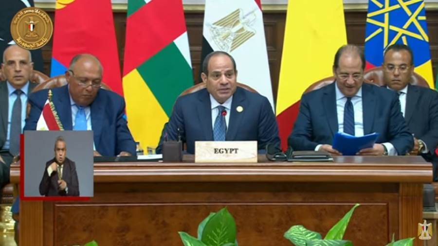 انطلاق فعاليات قمة دول جوار السودان بمشاركة الرئيس السيسي