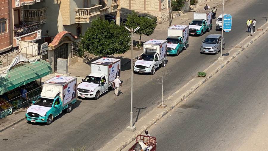 جانب من سيارات المبادرة