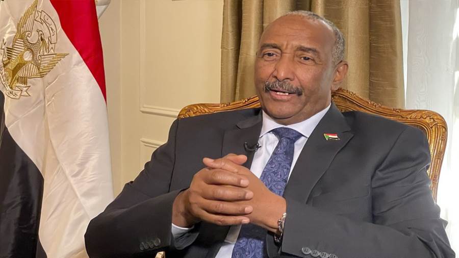 الفريق أول ركن عبد الفتاح البرهان رئيس مجلس السيادة السوداني
