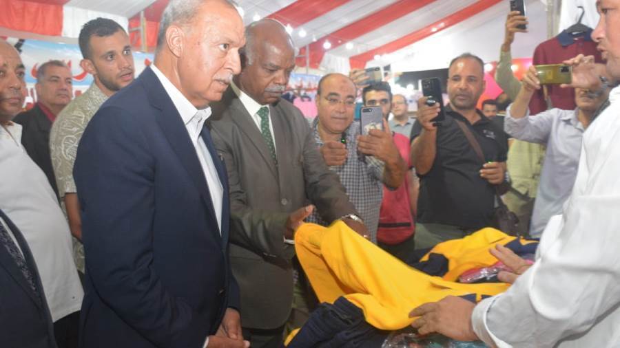 افتتاح معرض اهلا مدارس فى بنها
