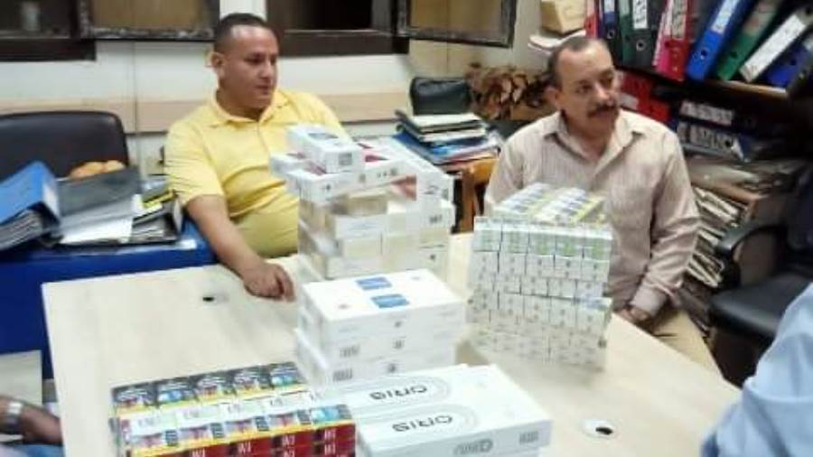 جانب من المضبوطات